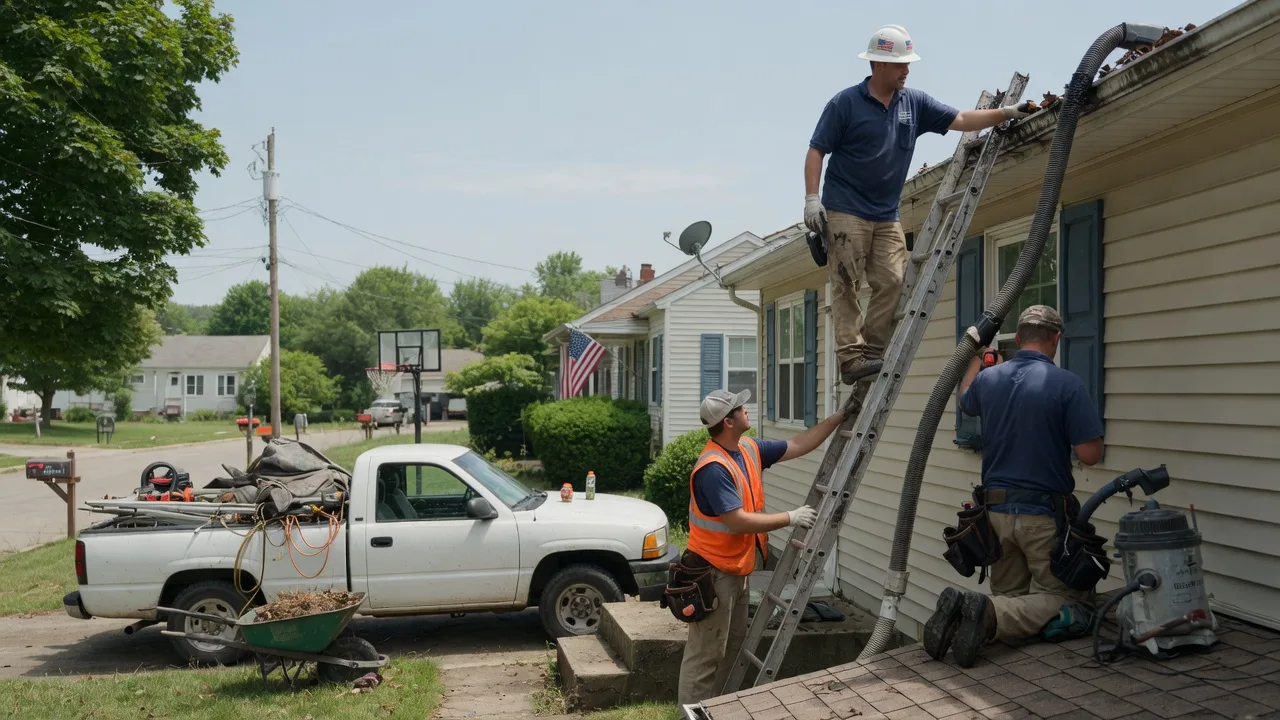 Gutter Installation in New Harmony, IN near me